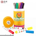 Jar Melo Baby Roo Washable Markers Set; 12 Colors; Non-Toxic; Art Tools  B01NBV4JFI